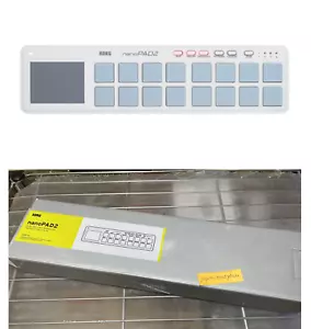 KORG USB MIDI NANO PAD2 nanoPAD2 Controller White 100% Genuine Product - Picture 1 of 6