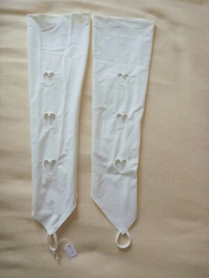  Handschuhe, Braut-Accessoires, Hochzeitshandschuhe,Fingerfrei,Stulpen, offwhite - Bild 1 von 4