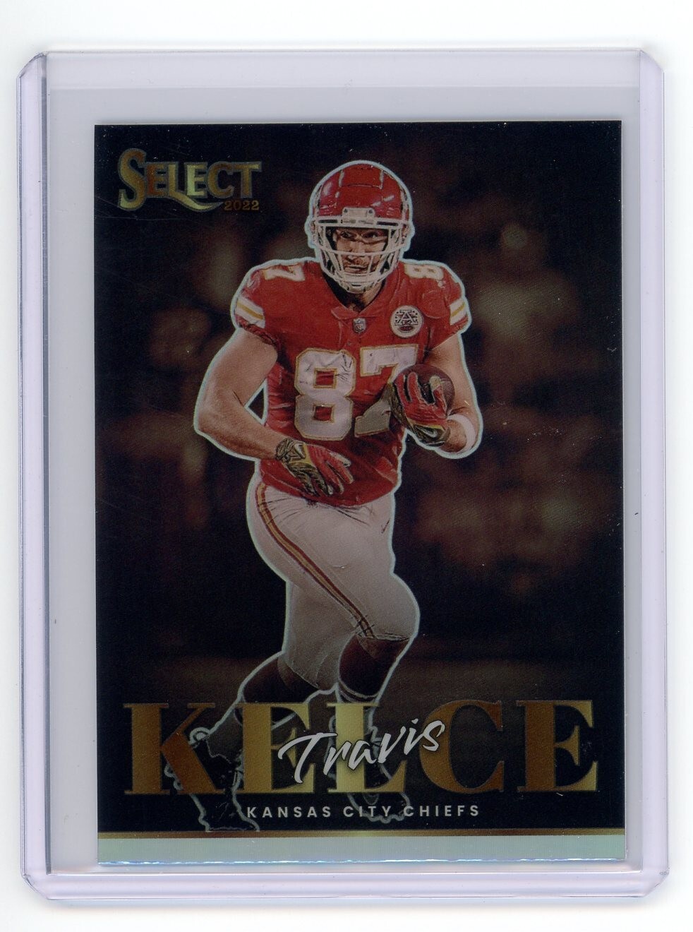 2022 Select Artistic Selections #14 Travis Kelce SP CE