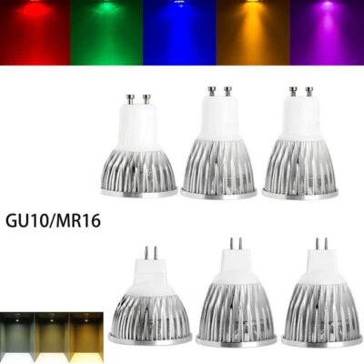 Multi-color Dimmable LED Spotlight Bulbs 9W 12W 15W GU10 MR16 110V 220V 12V Lamp - Image 1 of 4