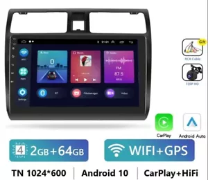 RADIO 2 DIN 9" PER SUZUKI SWIFT MK3 03/10 ANDROID BLUETOOTH USB WI-FI NAVI 2/64 - Foto 1 di 4