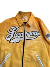 Supreme Uptown Studded Varsity Leather Jacket, Universal Jackets