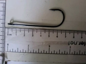 Aberdeen Hooks Dark Bue Carbon Steel size 6/0 sea fishing hook - Picture 1 of 1