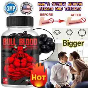 Bull Blood -Testosterone Booster, Enhance Male Sexual Health and Muscle Growth