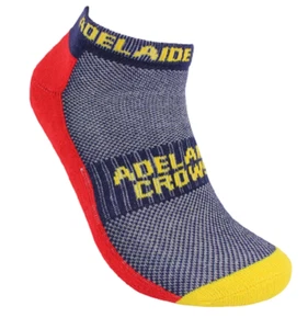 Adelaide Crows Official AFL High Performance Cushion Foot 2 Pack Ankle Socks - Picture 1 of 4