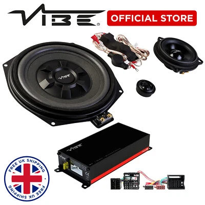 Vibe Car Amplifier + Subwoofer + Speaker Upgrade Kit BMW 5 Series G30, G31 & G38 - Image 1 of 4