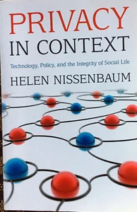 Privacy in Context by Nissenbaum, Trade, Like New (2010) - Picture 1 of 9