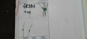 120 uH 0.15 A axial THT coil - inductance EC24_121K PPE Lot-50pcs - Picture 1 of 3