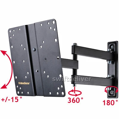 Articulating Tilt Swivel TV Wall Mount Bracket for VIZIO LG 28" 29 32 39 42" CT8 - Image 1 of 4