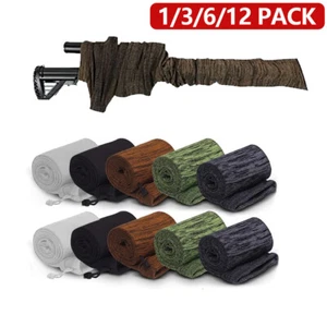 1/3/6/12er Pack Waffensocken Jagd Waffenhülle Socke Silikonhülle behandelt bis 55 Zoll - Bild 1 von 30