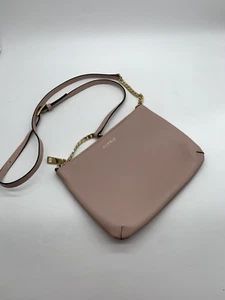 Modalu leather cross body pouch bag VGC pale pink messenger slim classic - Picture 1 of 8