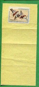 NEW YORK 1971 Resident Hunting + Fishing License RW38 Federal Duck Stamp - 469 - Picture 1 of 2