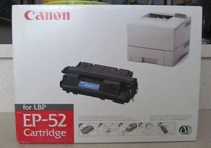 CANON BLACK TONER CARTRIDGE EP-52 LBP 1760 - Picture 1 of 1