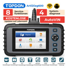 TOPDON AD600 PRO auto OBD2 urządzenie diagnostyczne skaner samochodowy 4 system 8 funkcji resetowania