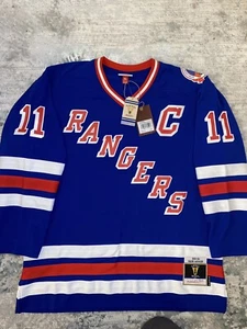 NEW YORK RANGERS MITCHEL AND NESS MARK MESSIER JERSEY SIZE XL BRAND NEW WITH TAG - Picture 1 of 6