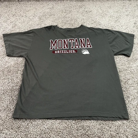 University of Montana Grizzlies Shirt Mens Size XL Pro Edge Short Sleeve Tee Cover