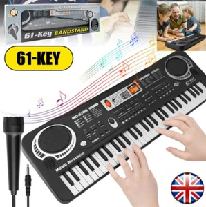 61 Keys Electronic Piano Keyboard Digital Electric Keyboards For Beginner Kids - Picture 1 of 10