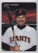 1995 Mother's Cookies San Francisco Giants Stadium Giveaway Mark Carreon #27
