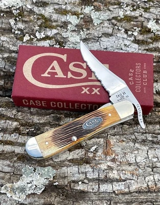 CASE XX ** 2022 CCC EXCLUSIVE HARVEST ORANGE CARVER BLADE RUSSLOCK - 350 MADE - Image 1 of 4