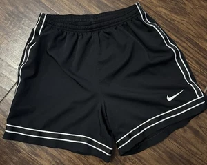 Pantalones Cortos para Correr Nike Dri-FIT Tempo para Mujer M Negro Blanco Rayas 2014-16 - Imagen 1 de 4