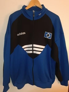 HSV Training Jacke Stadionjacke Trikot Sharp Retro Vintage Sammler Gr D6 M-L - Bild 1 von 6