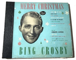 Bing Crosby White Christmas Andrews Sisters Decca Album 403 5 Records 78 RPM See - Picture 1 of 13