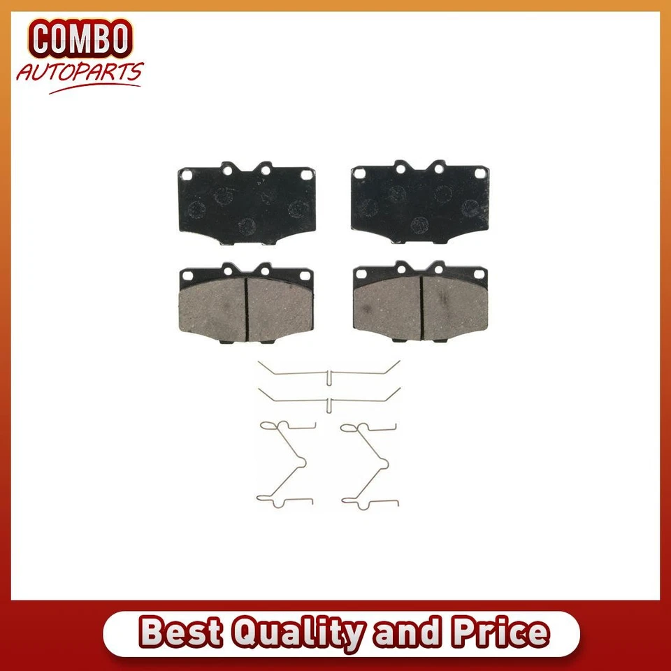 Juego de pastillas de freno de disco delanteras para Toyota Land Cruiser 1976-1990 Foto 1 de 2