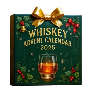 Calendario dell'Avvento Whisky 2025: 24 Giorni Senza Ripetizione, Decorazione Natalizia 2D Nuovo - Foto 1 di 4