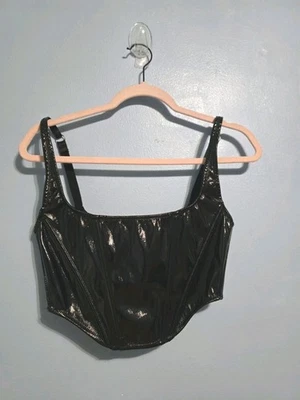Corsé de imitación de cuero Out From Under Urban Outfitters S Foto 1 de 4
