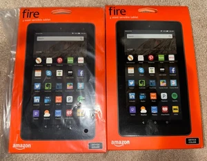 Amazon Fire (5th Generation) 16GB, Wi-Fi, 7in - Black Lot Of 2…New!! - Picture 1 of 3