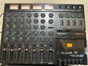 Tascam Porta Two HS High Speed Cassette Tape Multitrack Recorder MTR +AC Adapter - Picture 1 of 6