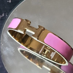 Pulsera de lujo de acero inoxidable con hebilla en H Clic - Imagen 1 de 5