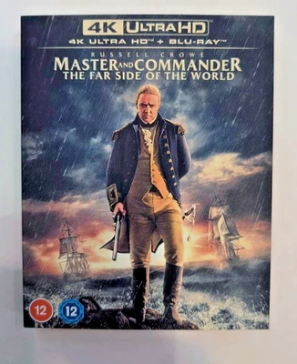 4K UHD BLU-RAY MASTER AND COMMANDER THE FAR SIDE OF THE WORLD   NEW UK STOCK - Image 1 of 3
