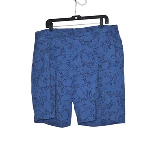 Polo Golf Ralph Lauren Men's Crab Crest Swim Stretch Shorts Blue Packable 40 - Picture 1 of 16