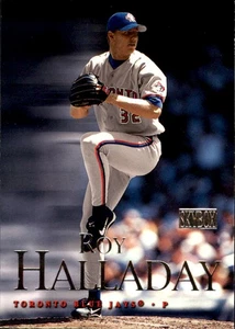 Roy Halladay 2000 SkyBox #183 Toronto Blue Jays HOF SPEDIZIONE GRATUITA AutographDen - Foto 1 di 2