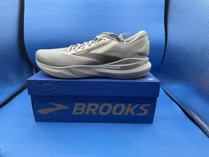 Brooks Adrenaline GTS 24 Hombres Zapatos para Correr Nuevos Talla 10.5 Aleación/Zephyr/Blanco AMPLIOS 2E - Imagen 1 de 5