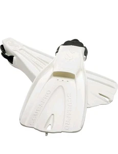 Scubapro GO Travel Fins for Diving and Snorkeling, White, XSMALL/SMALL - Picture 1 of 19