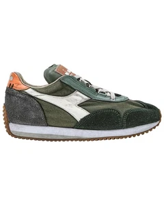 Scarpe Sneakers Diadora Heritage Equipe H Dirty Stone Wash Evo 174736 Uomo - Picture 1 of 5