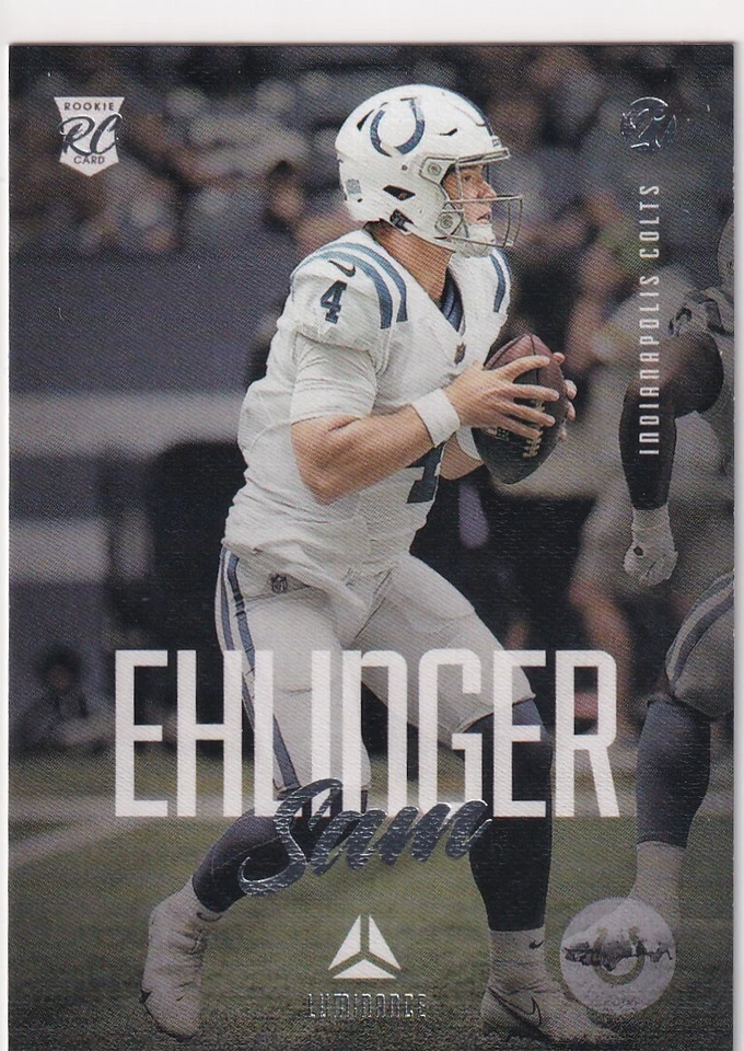 2021 CHRONICLES LUMINANCE RC SAM EHLINGER INDIANAPOLIS COLTS ROOKIE BZ-1227 - Image 1 of 1