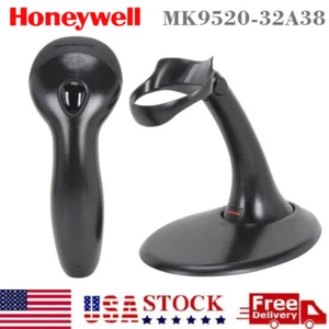Honeywell Voyager MK9520-32A38 Laser Imager Handheld USB Barcode Scanner w Stand - Picture 1 of 3