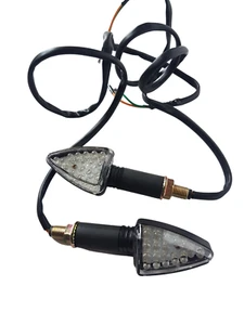 LIN31 SMALL LED SET OF INDICATORS FOR BASHAN BS200AU11-B 200CC QUAD BIKE - Picture 1 of 4