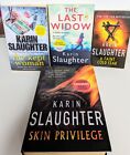 Karin Slaughter Book Bundle x4 Paperback Hardback  Thriller Books