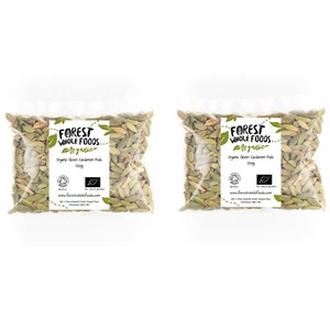 Organic Whole Green Cardamom Pods 500g - Forest Whole Foods - Picture 1 of 6