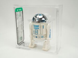 Vintage 1977 Kenner Star Wars Action Figure TW R2-D2 AFA 85 NM+ Archival Taiwan