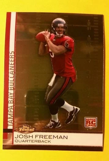 JOSH FREEMAN * RC ROOKIE #61 BUCCANEERS - KANSAS STATE - 2009 TOPPS FINEST NFL - Image 1 of 1