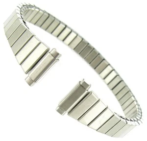 9-11mm Hirsch Bijou Stainless Steel Twist-O-Flex Ladies Watch Band 0372 BOGO!! - Picture 1 of 3