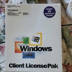 Microsoft Windows 2000 Server -20 Client License Pak Only - Picture 1 of 2