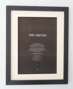 SMITHS*ReReleased Albums*1993*ORIGINAL*POSTER*AD*QUALITY FRAMED*FAST SHIPPING - Imagen 1 de 5