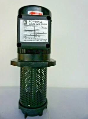 Bomba de refrigerante filtrada 1/8 HP 8150, monofásica 110V/220V, 150 mm (6"), 3/8" NPT Foto 1 de 4