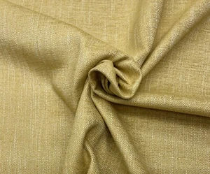 BALLARD DESIGNS ASTER GOLDENROD FURNITURE SOFT TEXTURED FABRIC BY YARD 54"W - Picture 1 of 5